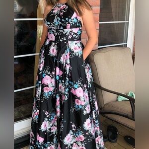Laura Floral Formal Dress